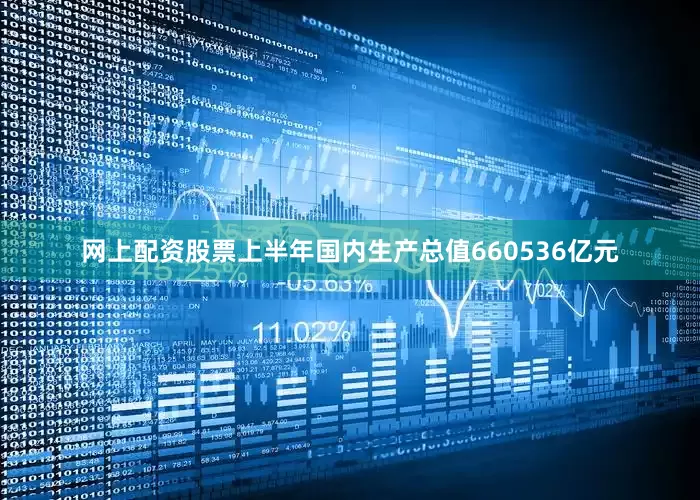 网上配资股票上半年国内生产总值660536亿元